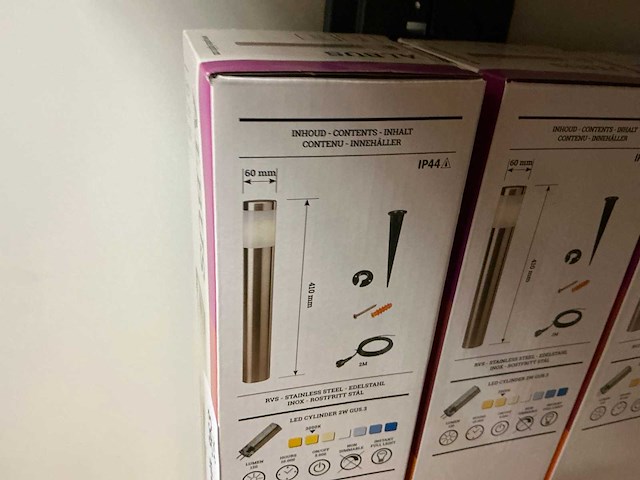 Garden lights albus sokkellamp (5x) - afbeelding 3 van  3