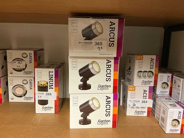 Garden lights arcus buitenverlichting (9x) - afbeelding 1 van  3