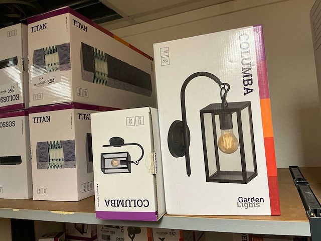Garden lights columba buiten lamp (4x) - afbeelding 2 van  2