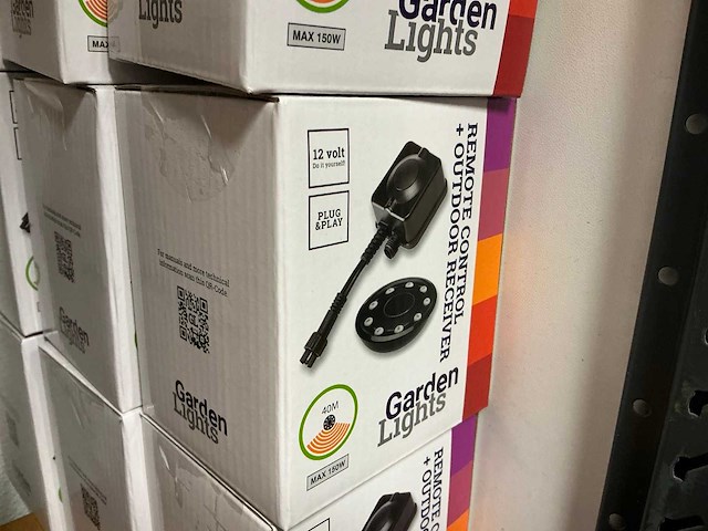 Garden lights remote control en outdoor receiver voorbuitenverlichting (9x) - afbeelding 2 van  3
