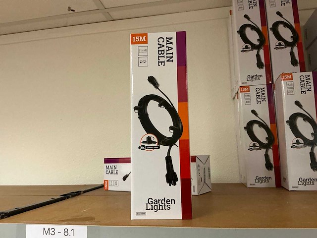 Garden lights stroomkabel voor buitenverlichting (11x) - afbeelding 2 van  3