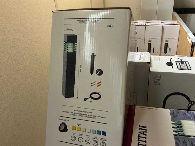 Garden lights titan sokkellamp (2x) - afbeelding 3 van  3