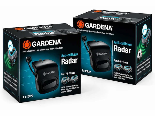 Gardena - 15022-20 - anti-botsingsradar voor smart sileno robotmaaiers (2x) - afbeelding 1 van  6