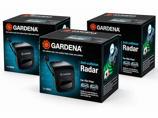 Gardena - 15022-20 - anti-botsingsradar voor smart sileno robotmaaiers (3x) - afbeelding 1 van  6