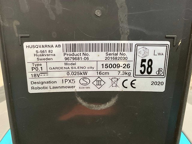 Gardena - 2020 - po 1 sileno city - robotmaaier - afbeelding 7 van  7