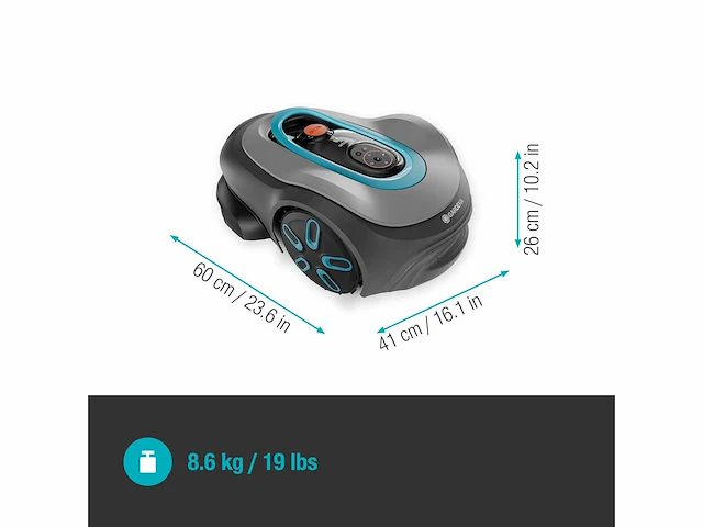 Gardena - smart sileno pro 400 - robotmaaier - afbeelding 6 van  7
