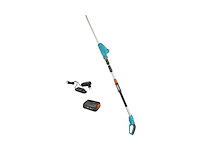 Gardena 18v heggenschaar telescopisch ths 42 cm incl. accu + lader - afbeelding 1 van  5