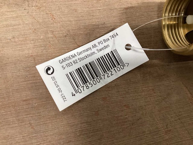 Gardena 7221 aanzuigkorf 1” met terugslgklep (47x) - afbeelding 2 van  3