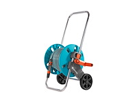 Gardena aquaroll s slangenwagen handmatig blauw, grijs, oranje - afbeelding 1 van  6
