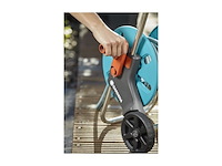 Gardena aquaroll s slangenwagen handmatig blauw, grijs, oranje - afbeelding 2 van  6
