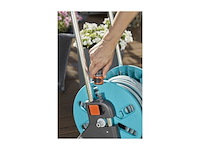 Gardena aquaroll s slangenwagen handmatig blauw, grijs, oranje - afbeelding 3 van  6