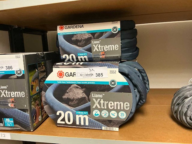 Gardena liano extreme 20m textiel tuinslang (3x) - afbeelding 1 van  2