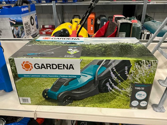 Gardena powermax 1100/32 grasmaaier - afbeelding 1 van  3