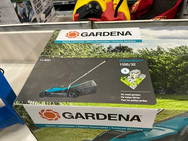 Gardena powermax 1100/32 grasmaaier - afbeelding 2 van  3