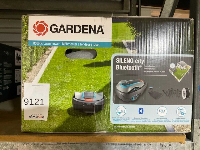 Gardena sileno city bluetooth robot grasmaaier - afbeelding 1 van  1