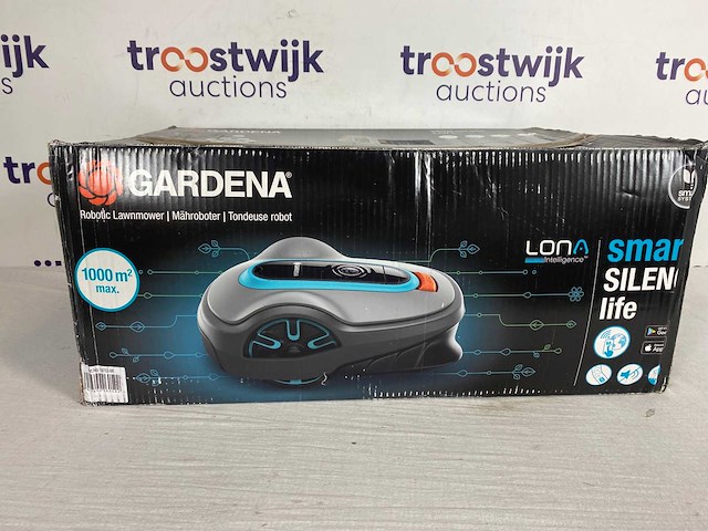 Gardena smart sileno life 1000 robotmaaier - voor gazons tot ca. 1000 m² - afbeelding 1 van  2