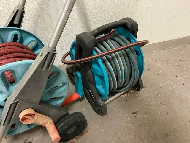 Gardena tuinslangen op haspel (2x) - afbeelding 3 van  3