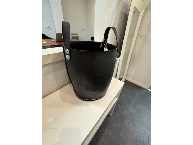 Garderobe met spiegel en sidetable, wit - afbeelding 3 van  8