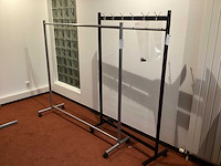 Garderobe rek (2x) - afbeelding 3 van  4