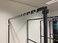 Garderobe rek (4x) - afbeelding 3 van  3
