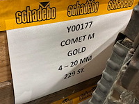 Gardinia ophangbeulgel goud glazen plank. (229x) - afbeelding 5 van  5