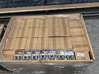 Gardinia ophangbeulgel zilver glazen plank. (887x) - afbeelding 4 van  5