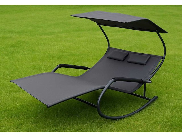 Gardissimo - trendy - ligstoel schommelend - afbeelding 1 van  6