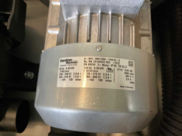 Gardner denver g-bh1 2bh1300-7ah16-z vacuümpomp - afbeelding 2 van  4