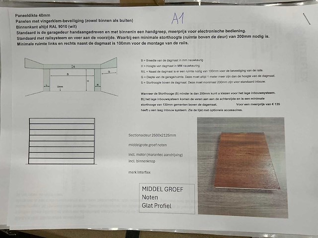 Gargedeur bouwpakket - afbeelding 4 van  5