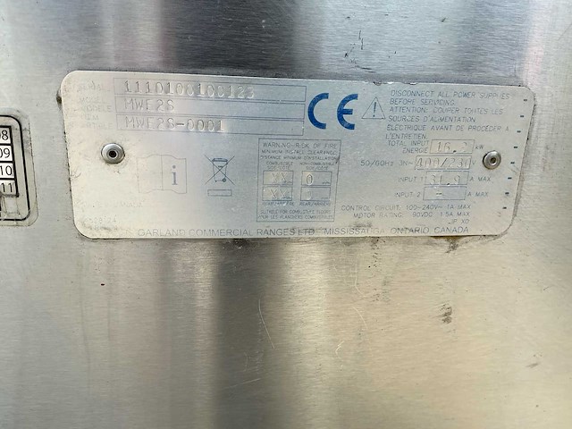 Garland mwe2s grill- en bakplaat - afbeelding 17 van  17