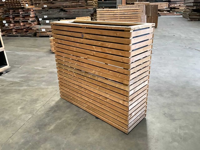 Garlux bloembak geïmpregneerd vuren 120x40x105 cm - afbeelding 3 van  5