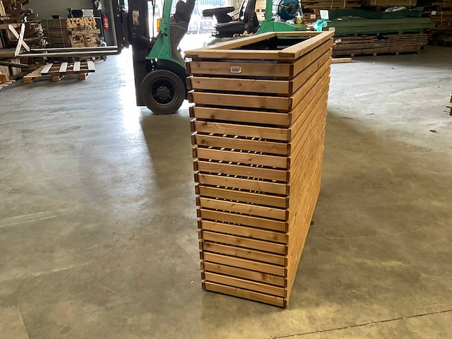 Garlux bloembak geïmpregneerd vuren 120x40x105 cm - afbeelding 5 van  5