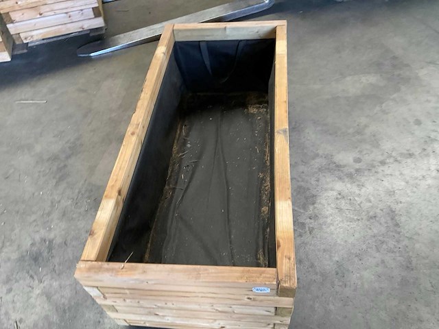 Garlux bloembak geïmpregneerd vuren 90x40x35 cm - afbeelding 4 van  4