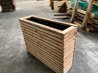 Garlux vuren bloembak geïmpregneerd - 100x30x78 cm (4x) - afbeelding 4 van  9