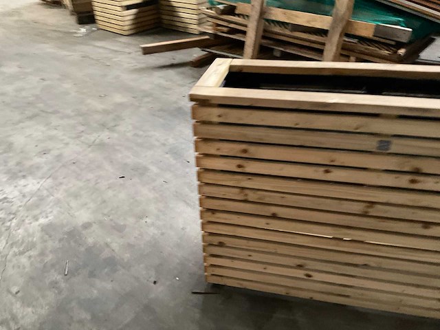Garlux vuren bloembak geïmpregneerd - 100x30x78 cm (4x) - afbeelding 6 van  9