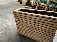 Garlux vuren bloembak geïmpregneerd - 100x30x78 cm (4x) - afbeelding 5 van  9