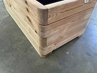 Garlux vuren bloembak geïmpregneerd - 100x50x39 cm (2x) - afbeelding 6 van  7