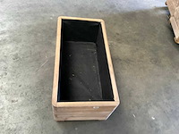 Garlux vuren bloembak geïmpregneerd - 100x50x39 cm (2x) - afbeelding 7 van  7