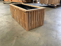 Garlux vuren bloembak geïmpregneerd - 107x47x40 cm (2x) - afbeelding 2 van  9