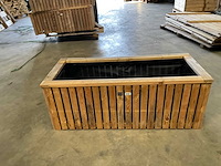 Garlux vuren bloembak geïmpregneerd - 107x47x40 cm (2x) - afbeelding 3 van  9