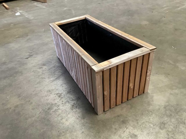 Garlux vuren bloembak geïmpregneerd - 107x47x40 cm (2x) - afbeelding 7 van  9