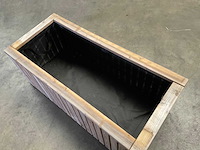 Garlux vuren bloembak geïmpregneerd - 107x47x40 cm (2x) - afbeelding 8 van  9