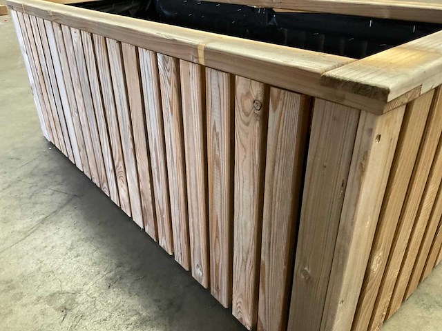 Garlux vuren bloembak geïmpregneerd - 107x47x40 cm (2x) - afbeelding 9 van  9