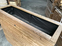 Garlux vuren bloembak geïmpregneerd - 120x40x110 cm - afbeelding 4 van  5