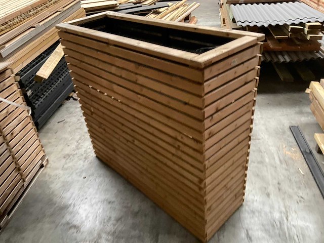 Garlux vuren bloembak geïmpregneerd - 120x40x110 cm - afbeelding 5 van  5