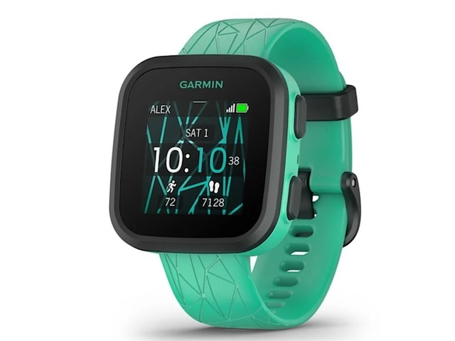 Garmin bounce smartwatch voor kinderen lte/5g/4g green burst - afbeelding 1 van  1