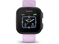 Garmin bounce smartwatch voor kinderen lte/5g/4g lila floral - afbeelding 1 van  2