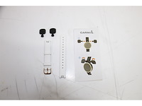 Garmin lily horlogebandje 14mm italiaans leer wit - afbeelding 2 van  2