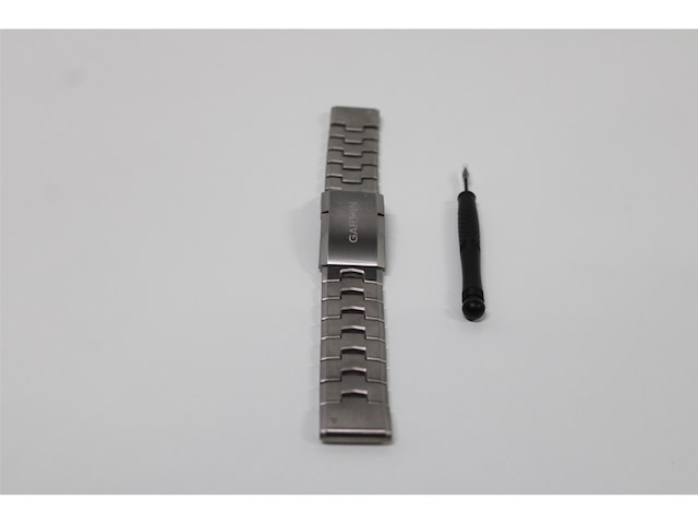 Garmin quickfit 22mm carbon grey dlc titanium polsband - afbeelding 3 van  3