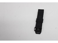 Garmin quickfit 26 silicone riem zwart - afbeelding 2 van  2
